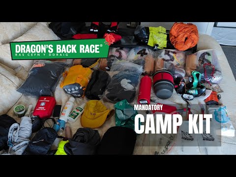 Packing for the Dragons Back Race - Camp Kit