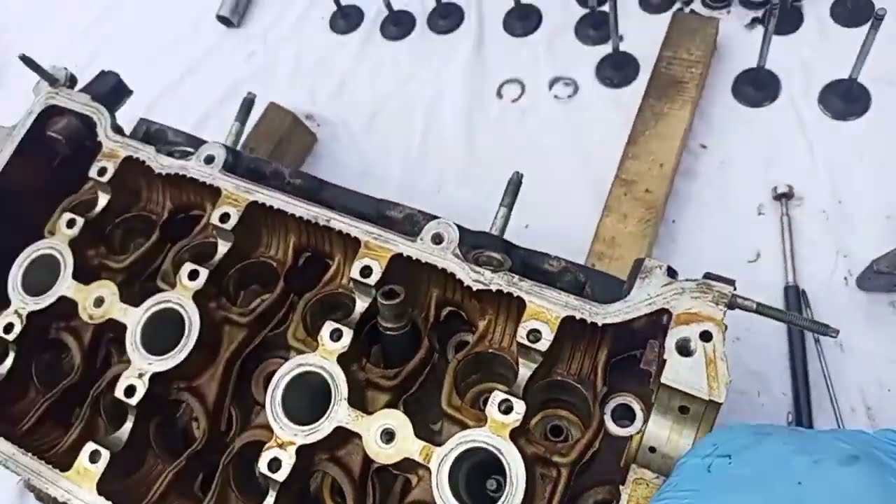 как снять маслосъемные колпачки без съемника ваз 2108 видео