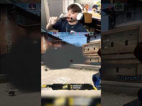 S1MPLE NO RESPECT IN 1V1 😮 #s1mple #cs2