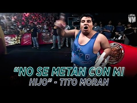 El día que Tito Morán atacó a La Masa por meterse con su hijo en 100% Lucha