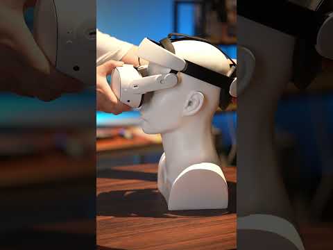 Can your Quest 3 head strap do this? KIWI design H4 Halo Strap