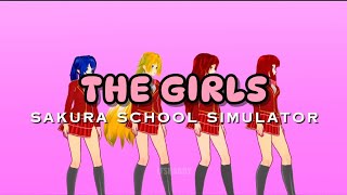 [MMD] BLACKPINK - 'THE GIRLS' (SAKURA SCHOOL SIMULATOR MV)