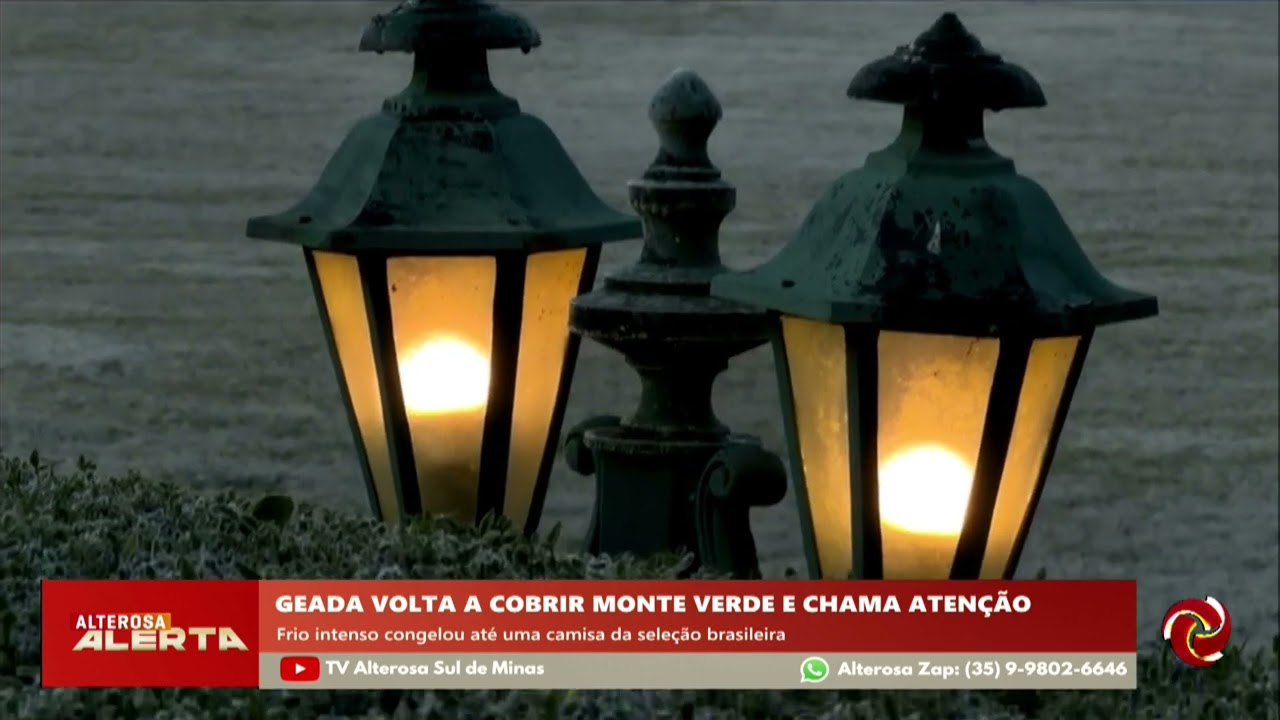 Geada volta a cobrir Monte Verde