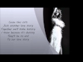Mariah Carey- Love Story Lyrics On Screen
