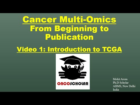 Cancer Multi-Omics: Introduction to TCGA