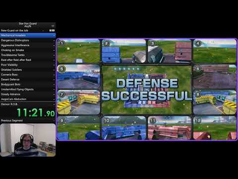 Star Fox Guard Former World Record Speedrun in 2:24:27