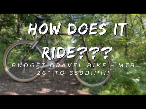 26” MTB to 650b Gravel Bike - How does it ride? #gravelbike #bike #cycling