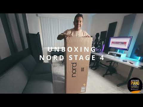 UNBOXING | NORD STAGE 4 | LLEGO EL NUEVO TECLADO!!
