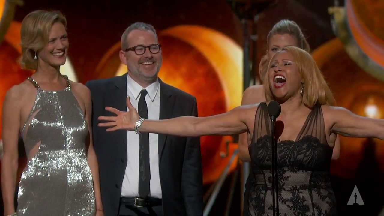 "20 Feet from Stardom" winning Best Documentary Feature