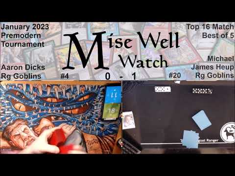 January 2023 Premodern Monthly - Top 16 Match -Rg Goblins vs Rg Goblins [Best of 5]