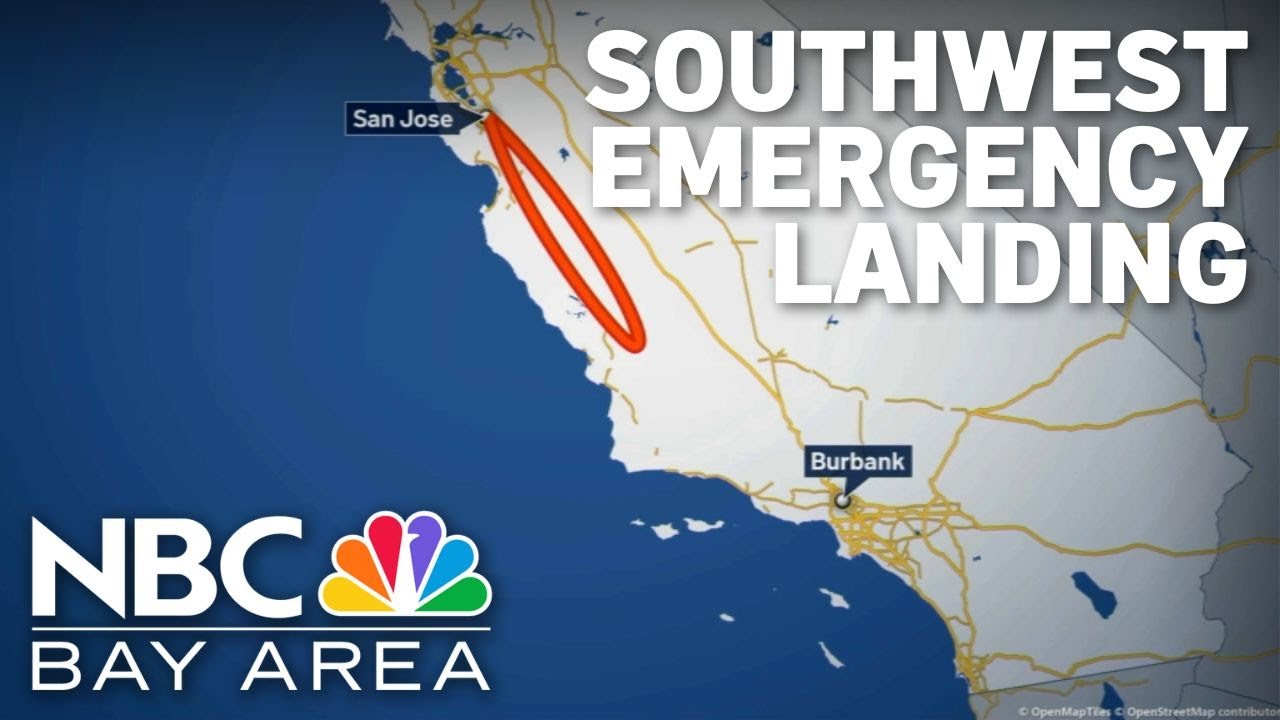 Southwest jet with engine failure makes emergency landing in San Jose