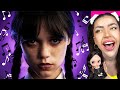 Reacting To WEDNESDAY Addams Sings A SONG!? (CRAZIEST MUSIC VIDEOS EVER!)