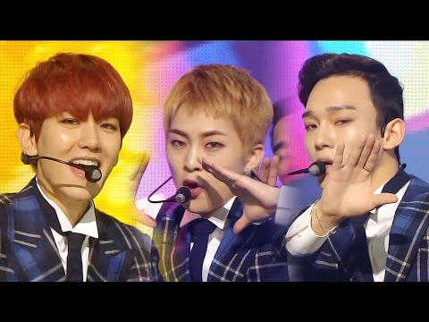 “UNIT”EXO-CBX  - 嘿妈妈！ @ Popular Inkigayo 20161120