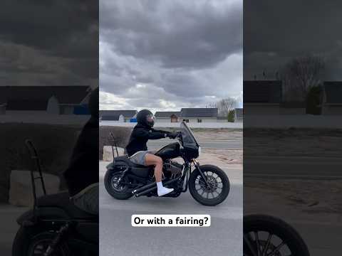Fairing or no fairing? Harley Davidson Sportster