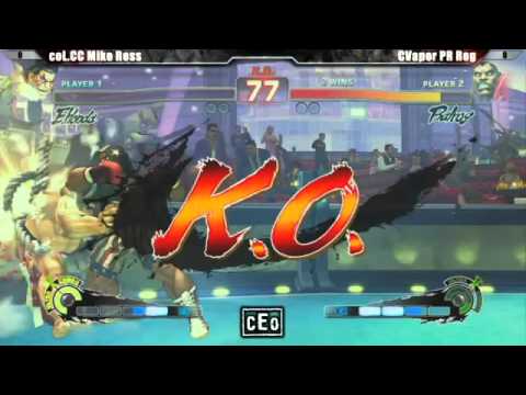 SSF4 AE Mike Ross  (E Honda)  VS PR Rog  (Boxer)    Finals   CEO 2012