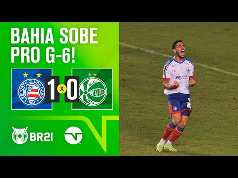 VITÓRIA IMPORTANTE! BAHIA 1X0 JUVENTUDE - MELHORES MOMENTOS | BRASILEIRÃO 2021
