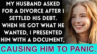 Download lagu After I paid off his debts, my husband sought a divorce, and the next events took him by surprise... mp3 Download lagu After I paid off his debts, my husband sought a divorce, and the next events took him by surprise... mp3
