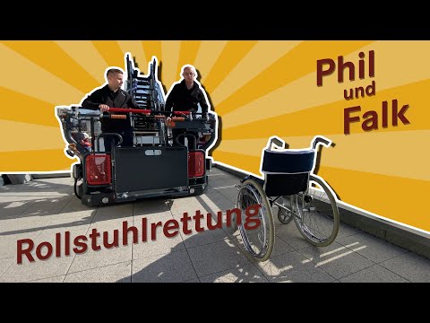 Rosenbauer Drehleitern: Frag Phil und Falk – Rollstuhlrettung