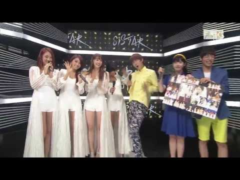130616 인기가요 씨스타 컴백 인터뷰 + Give It To Me + Crying SISTAR comeback @ inkigayo