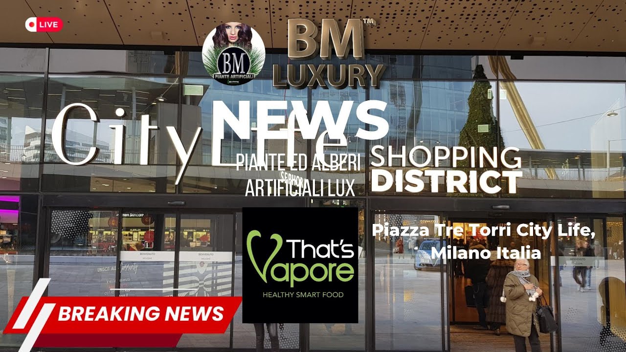 BM Luxury | THAT'S VAPORE a Milano | Giardino Verticale e Soffitto Green