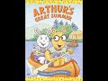 Opening Closing To Arthur Arthur S Great Summer 2002 DVD