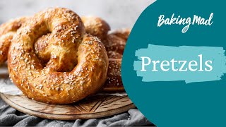Amercian Pretzel Recipe | How to Make Pretzels | Baking Mad