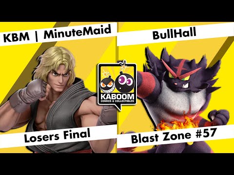 KBM | MinuteMaid (Ken) vs BullHall (Incineroar) - LF - Blast Zone #57