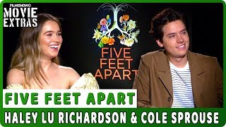 FIVE FEET APART | Haley Lu Richardson & Cole Sprouse talk about the movie - Official Interview video