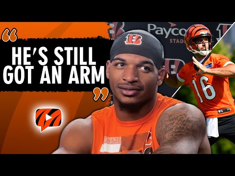 Ja'Marr Chase on Joe Flacco Trade, Bengals Offense Ahead of Matchup with Packers