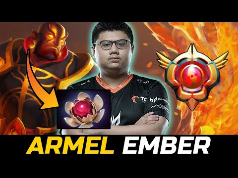 ARMEL EMBER SPIRIT PLAYS - VS BEST KUNKKA ATTACKER DOTA 2
