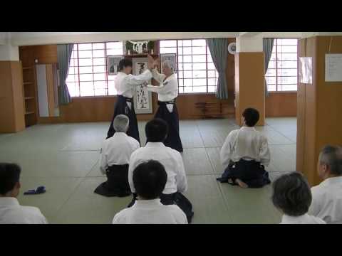 石垣師範の今月（９月）の技その３：正面打ち天秤投げ