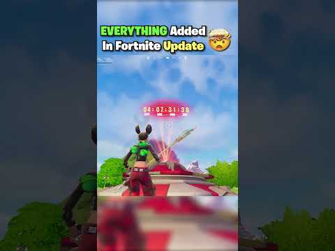 Everything Added in NEW Fortnite Update! 🤯 #shorts #fortnite