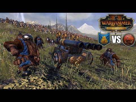 Organ Donor (1v1) Dawi vs Greenskins - Total War: Warhammer II Battlecast #62