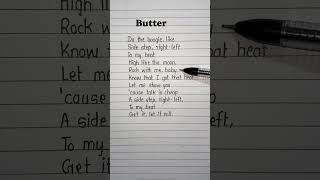 Download lagu BTS - Lirik lagu Butter #bangtansonyeondan방탄소년단 #bts #trending #lirik #shorts #lagu #viral mp3