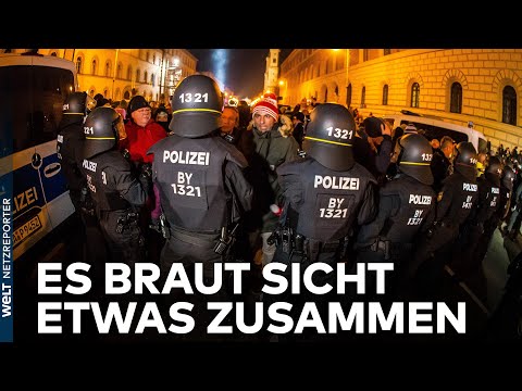 NEUES THEMA GASKRISE: Verfassungsschützer warnt vor gewaltätigen Querdenker-Demos im Herbst