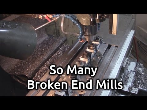 Finishing up the mechanical bits on the DIY VMC