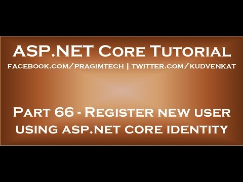 ASP NET Core Tutorial