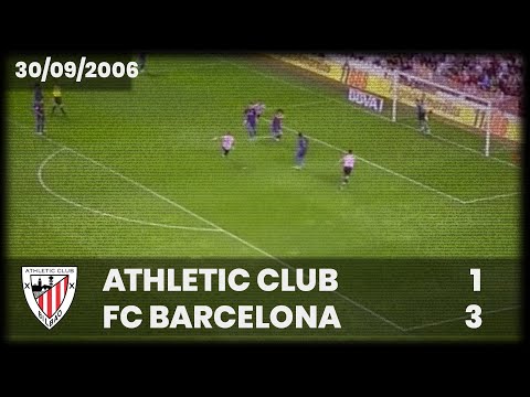 ⚽️ [Liga 06/07] J5 I Athletic Club 1 - FC Barcelona 3 I LABURPENA