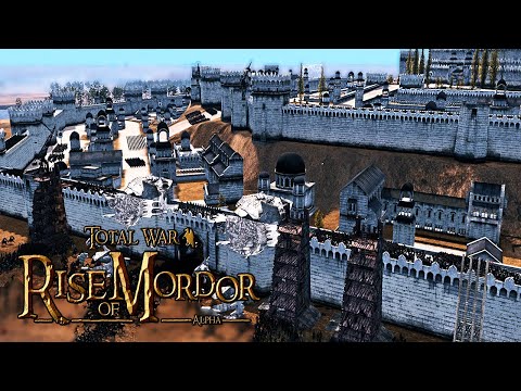 Siege Of Cair Andros! New Total War Rise Of Mordor UPDATE