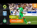 SAINT-ETIÉNNE IN STRIJD TEGEN DEGRADATIE! ⚔️? | Auxerre vs Etiénne | Ligue 1 2021/22 | Samenvatting