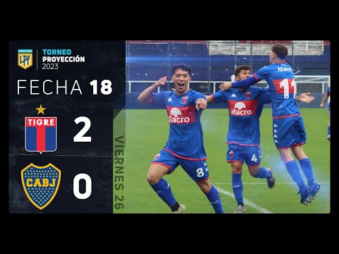 #TorneoProyección 2023 | Fecha 18 | resumen de Tigre y Boca