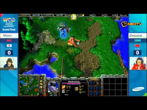 WCG 2013 EA.Razer.Moon vs IAM.ZhouXixi [ENG]