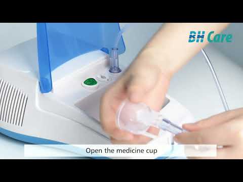 BH Care Compressor Nebulizer BH010 How to Use Video