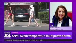 Furtuni puternice după valul de caniculă din România. Șefa ANM explică cum evoluează vremea