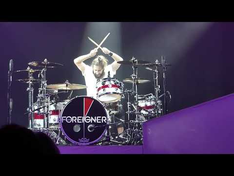 Foreigner - Brian Tichy Drum Solo - Hammond, IN - November 11, 2017