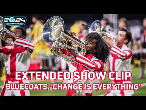 DCI 2024 EXTENDED SHOW CLIP: Bluecoats, 'Change Is Everything' Multicam Supercut at DCI Finals 🟥
