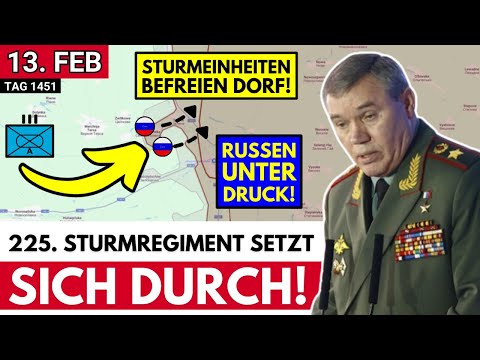 225. Sturmregiment gewinnt Staroukrajinka zurück, Russen marschieren an der N20-Straße vor!