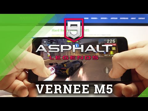 How Asphalt 9 Runs on VERNEE M5 - Performance Test & Gameplay
