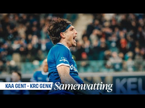 🎬 KAA Gent - KRC Genk: 1-1 (MD14 JPL 🏆)