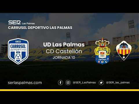 LAS PALMAS - CASTELLON EN DIRECTO | Carrusel Deportivo Las Palmas narración FRANCIS MATAS  ⚽️📻
